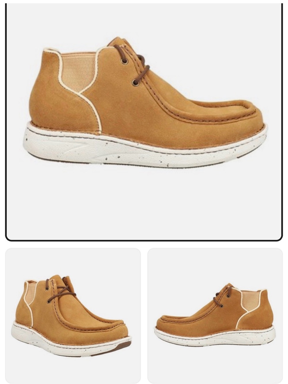 Men's Justin Chukka Boot in Tan